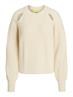 JXTILDE CREW NECK KNIT bone white