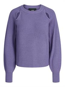 JXTILDE CREW NECK KNIT twilight purple