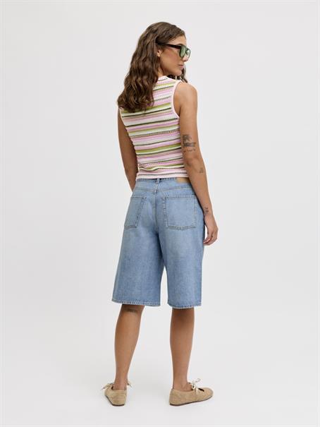 JXTOKYO LONG HW SHORTS DNM SN medium blue denim