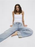 JXTOKYO WIDE FOLD UP HW R6169 DNM LN light blue denim