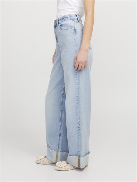 JXTOKYO WIDE FOLD UP HW R6169 DNM LN light blue denim