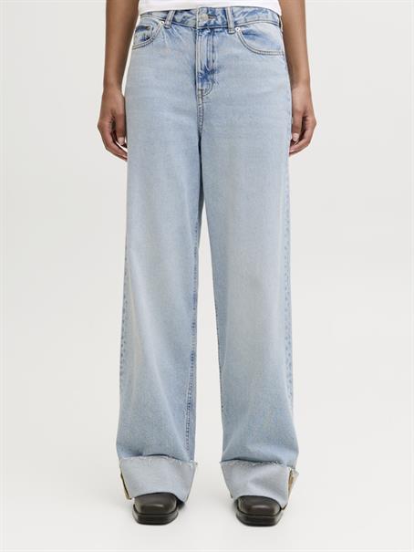 JXTOKYO WIDE FOLD UP HW R6169 DNM LN light blue denim