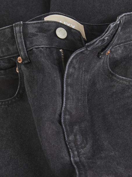 JXTOKYO WIDE RH HW JEANS R6054 DNM NOOS black denim