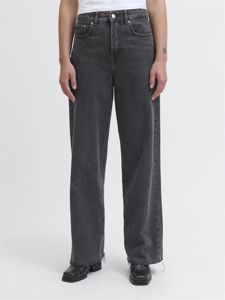 JXTOKYO WIDE RH HW JEANS R6054 DNM NOOS black denim