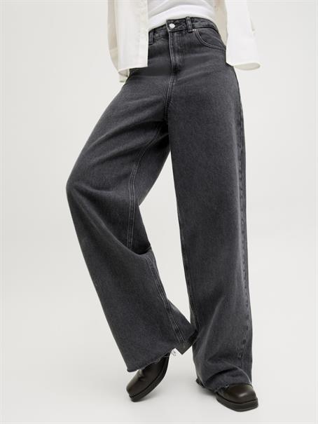 JXTOKYO WIDE RH HW JEANS R6054 DNM NOOS black denim