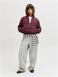 JXTRACY PUFFER JACKET OTW LN cabernet