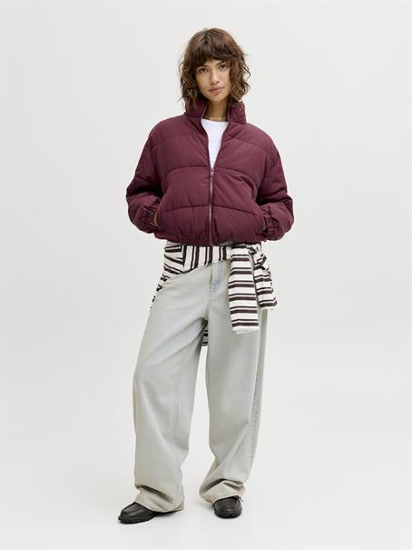 JXTRACY PUFFER JACKET OTW LN cabernet