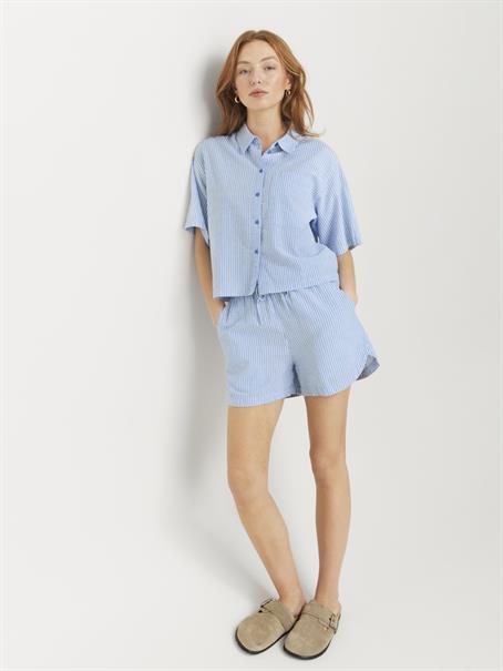 JXWINDY SEERSUCKER HW SHORTS WVN SN little boy blue