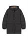 Kapuzen-Daunenjacke regular black