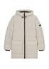 Kapuzen-Daunenjacke regular dapple gray