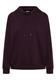 Kapuzen Sweatshirt eggplant red