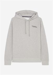 Kapuzen-Sweatshirt warm grey melange