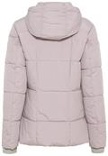 Kapuzenjacke aus recyceltem Polyester light mauve