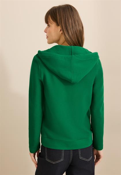 Kapuzenjacke garden green
