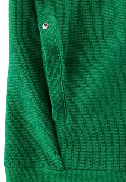 Kapuzenjacke garden green