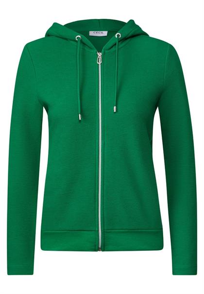 Kapuzenjacke garden green