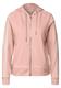 Kapuzenjacke mit Dekotape faded rose