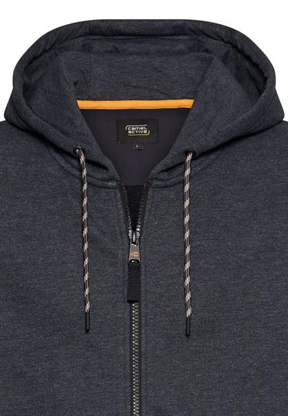 Kapuzenjacke mit verstellbarem Kordelzug dark navy