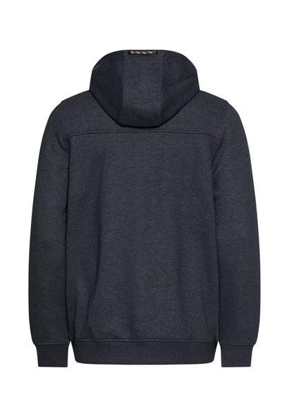 Kapuzenjacke mit verstellbarem Kordelzug dark navy