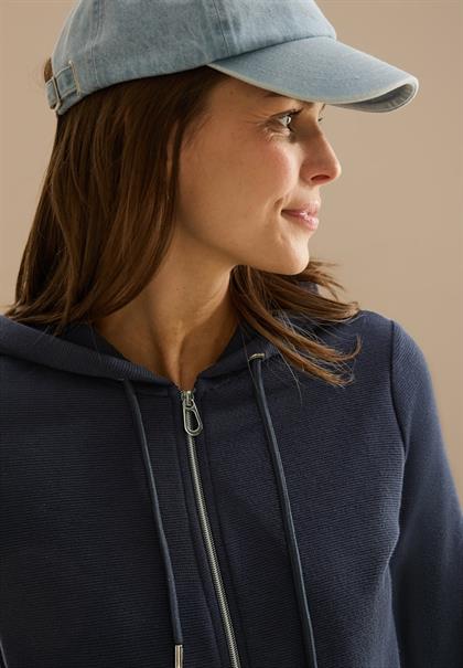 Kapuzenjacke universal blue