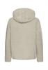 Kapuzenpullover aus Teddyfleece eukalyptus