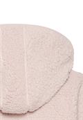 Kapuzenpullover aus Teddyfleece mauve pink