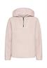 Kapuzenpullover aus Teddyfleece mauve pink