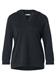 Kapuzenshirt in Seidenoptik black
