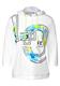 Kapuzenshirt mit Frontprint vanilla white
