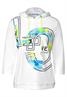 Kapuzenshirt mit Frontprint vanilla white
