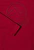 Kapuzenshirt mit Stickerei beaujolais red