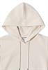 Kapuzenshirt mit Stickerei light greige