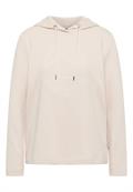 Kapuzenshirt mit Stickerei light greige