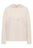 Kapuzenshirt mit Stickerei light greige
