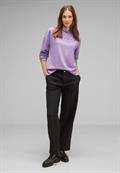 Kapuzenshirt mit Stickerei soft pure lilac