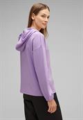 Kapuzenshirt mit Stickerei soft pure lilac