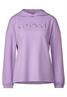 Kapuzenshirt mit Stickerei soft pure lilac