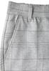 Karierte Chino heather grey mel.
