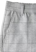 Karierte Chino heather grey mel.