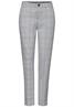 Karierte Chino heather grey mel.