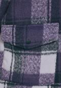 Karierte Jacke fir green