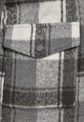 Karierte Jacke mineral grey melange