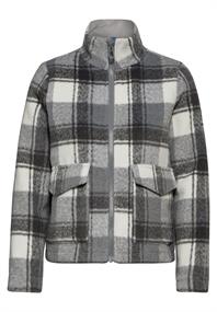 Karierte Jacke mineral grey melange