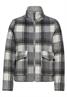 Karierte Jacke mineral grey melange