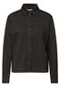 Karierte Jacquard Hemdbluse black