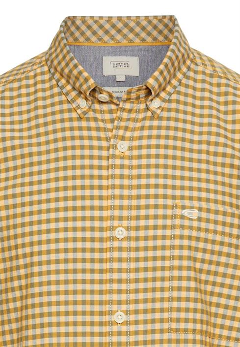 kariertes-kurzarmhemd-aus-baumwolle-sunflower