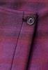 Karo-Rock in Wickel-Optik royal plum