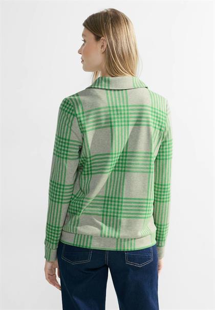 Karo Shirtjacke celery green