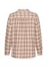 Karobluse aus Baumwollmix mauve pink check