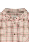 Karobluse aus Baumwollmix mauve pink check